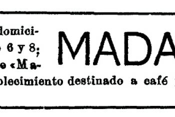 Rótulo nº 2293 (José Ugarte Manresa y el Madame-Petit)